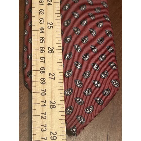 Robert Talbott For Ed Mitchell Westport Hand Made Men’s Neck Tie Made In Usa - Picture 5 of 9